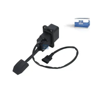 Pédale d'accélérateur, avec capteur, 5 poles Pour Iveco EuroStar, EuroTech, Trakker - 41215903 - 41227742 - 42583230.