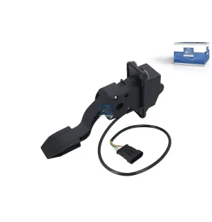 Pédale d'accélérateur, avec capteur, 5 poles Pour Astra HD9 - Iveco EuroStar, Stralis, X-Way - 5801331272.