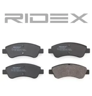 Brake pad for CITROËN, DS, FENGSHEN, OPEL, PEUGEOT 425338, 1617282980, 425341, 425342