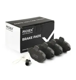 Pastilhas de freio para FIAT, FORD, FORD MOTOR COMPANY, FORD USA, LANCIA- 77362345, 77362248, 77362185, 71770985, 71737179