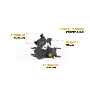Pastiglie Freno per AC, CHEVROLET, GENERAL MOTORS, OPEL, SATURN, VAUXHALL- 93176115, 9195145, 93176429, 093186713