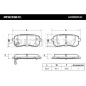 Plaquettes de frein pour HYUNDAI, HYUNDAI (BEIJING), KIA, KIA (DYK)- 583021XA30 58302B3A00