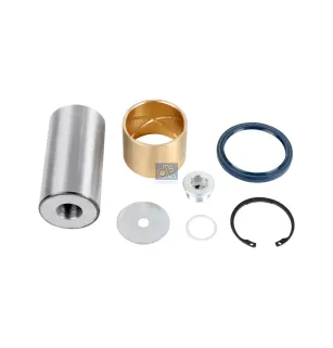 Kit pivot de fusée de roue, D: 55 mm, M24 x 1,5, L: 108 mm Pour Mercedes-Benz Actros 1, Actros 2, Actros 3, Arocs, Atego 1