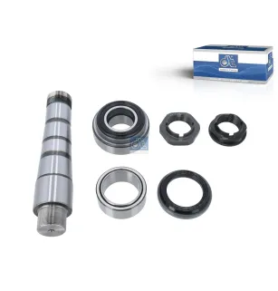 Kit pivot de fusée de roue, avec roulement, D1: 53 mm, D2: 40 mm, M40 x 1,5, M38 x 1,5, L1: 237,5 mm Pour Renault C-Serie