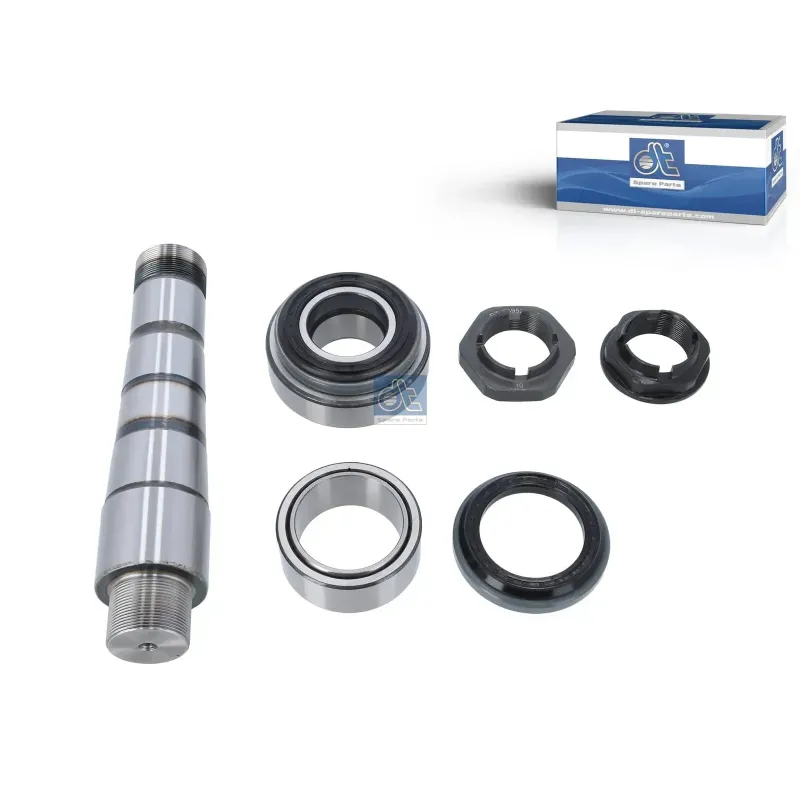 Kit pivot de fusée de roue, avec roulement, D1: 53 mm, D2: 40 mm, M40 x 1,5, M38 x 1,5, L1: 237,5 mm Pour Renault C-Serie