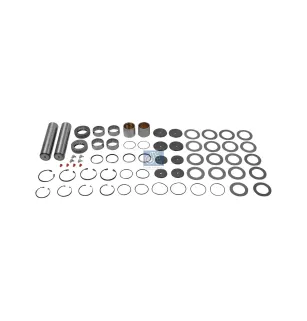 Kit pivot de fusée de roue, kit double, D1: 49,5 mm, D2: 50 mm, L: 223 mm Pour MAN Chassis, F 7/8/9, G/M/F 90, Lion's, N-Busse.