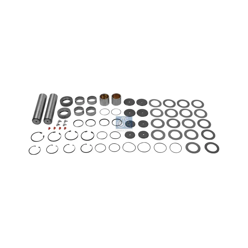 Kit pivot de fusée de roue, kit double, D1: 49,5 mm, D2: 50 mm, L: 223 mm Pour MAN Chassis, F 7/8/9, G/M/F 90, Lion's, N-Busse.