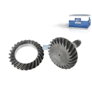 Couple conique Pour Mercedes-Benz Actros 1, Actros 2, Actros 3, Atego 1, Axor, Econic 1, MK-Series (OM 400), NG-Series (OM 400).
