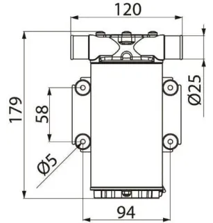 Pompe a eau électrique 24 volts