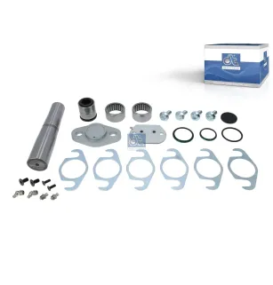 Kit pivot de fusée de roue, droite, D1: 43 mm, D2: 35 mm, L: 199 mm pour Iveco Eurocargo - 02995709