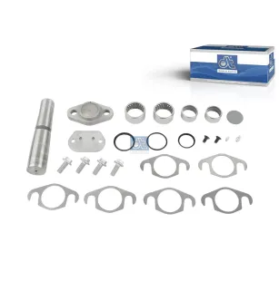 Kit pivot de fusée de roue, gauche, D1: 43 mm, D2: 35 mm, L: 199 mm pour Iveco Eurocargo - 02995710