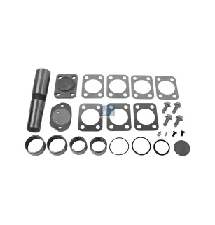 Kit pivot de fusée de roue, gauche, D1: 43 mm, D2: 53 mm, L: 224,5 mm pour Iveco Eurocargo, EuroStar, EuroTech