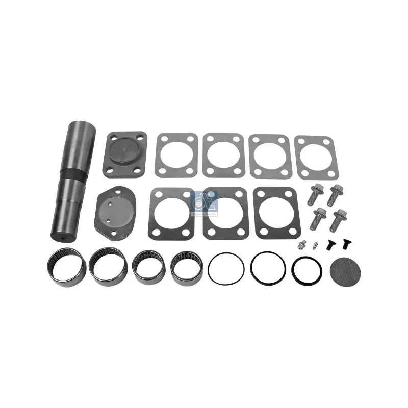 Kit pivot de fusée de roue, gauche, D1: 43 mm, D2: 53 mm, L: 224,5 mm pour Iveco Eurocargo, EuroStar, EuroTech