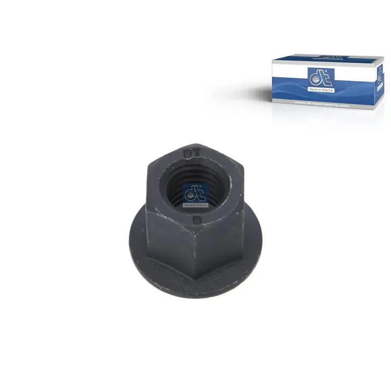 Ecrou à collet, M14, SW: 21, 8, DIN 6331 Pour Renault Kerax, Magnum, Premium - Volvo B5, B6, B7, VM, F, FL, B9, B11, B13