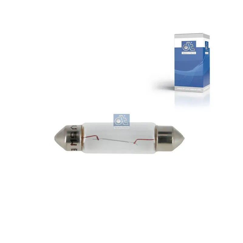 Ampoule, 24 V, 5 W, SV8,5-8, L: 41 mm Pour Mack Mid-Liner - Renault C-Serie, D-Serie, G / Manager, K-Serie, Kerax, Magnum