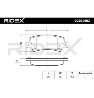 Plaquettes de frein pour TOYOTA- 0446602020, 0446602070, 0446602040, 0446602160, 0446602110 04466YZZD9