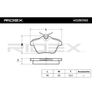 Plaquettes de frein pour ALFA ROMEO, FIAT, LANCIA- 71552987, 71712910, 71752987, 77362144, 77362257, 77362343, 9946568