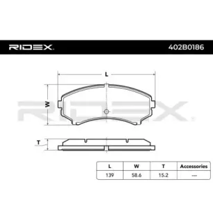 Plaquettes de frein pour ISUZU, MAZDA, MITSUBISHI, NISSAN- 41060HA026, 41060HA025, 41060HA027, 41060HA028, AY040MA010 41060HA00D