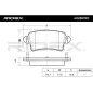 Plaquettes de frein pour GENERAL MOTORS, NISSAN, OPEL, RENAULT VAUXHALL- 95515197