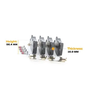 Pastilhas de freio para AUDI, AUDI (FAW), HAVAL, SEAT, SKODA