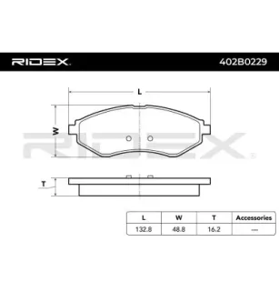 Plaquettes de frein pour CHEVROLET, DAEWOO, EICHER, PROTON- PC351112 PW891729