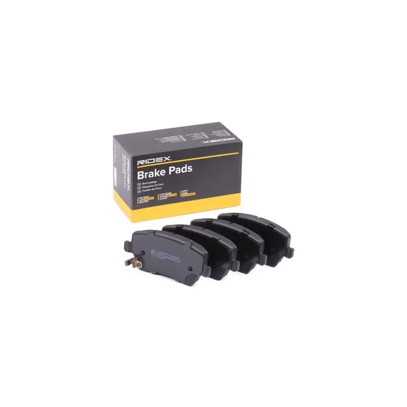 Pastilhas de freio para DACIA, GENERAL MOTORS, NISSAN, OPEL, RENAULT, SUZUKI, VAUXHALL- 93196814 93192962