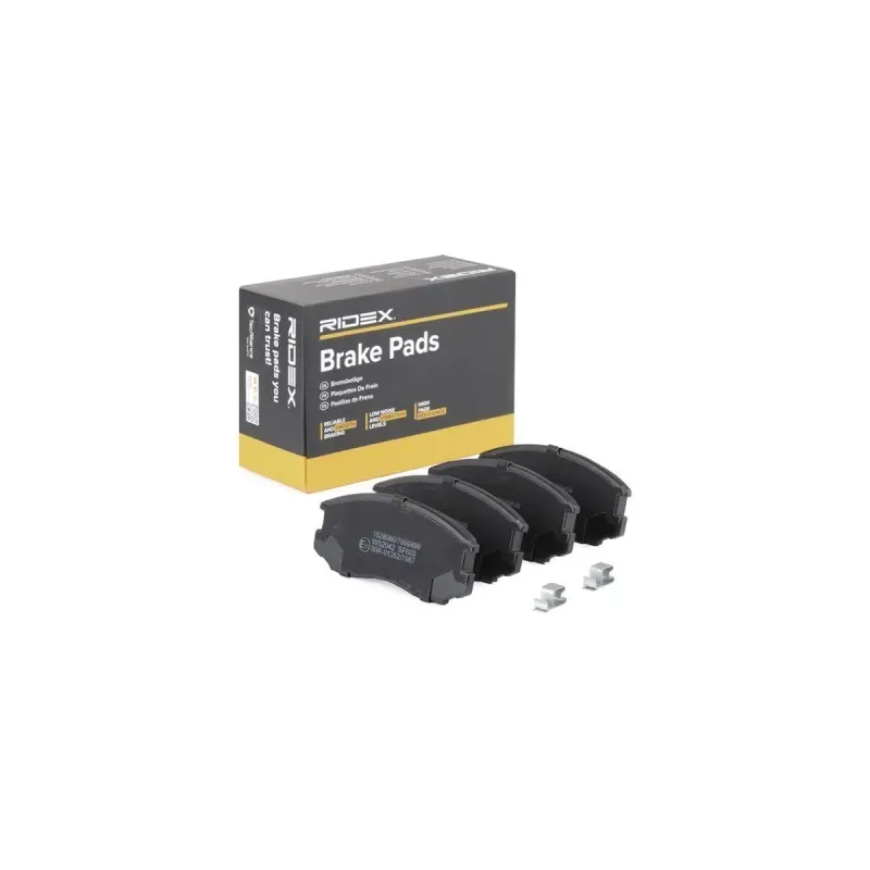 Brake pads for DAIHATSU, MITSUBISHI, NISSAN, PERODUA, PROTON TOYOTA- 04465B4030