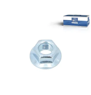 Ecrou de bride, M10 x 1,5, 8, DIN 6923 Pour Iveco S-Way, T-Way, X-Way - Renault Kerax, Magnum, Premium - Scania 3-Serie
