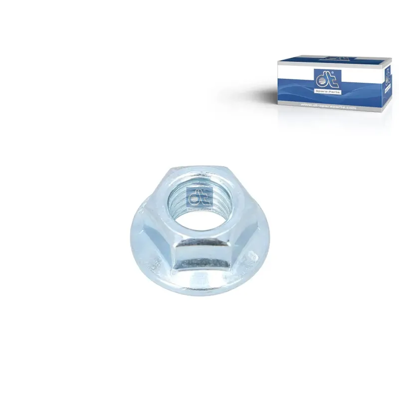 Ecrou de bride, M10 x 1,5, 8, DIN 6923 Pour Iveco S-Way, T-Way, X-Way - Renault Kerax, Magnum, Premium - Scania 3-Serie