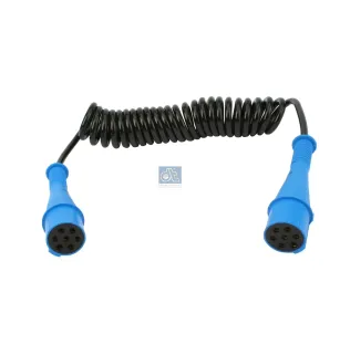 Cordon électrique, 24 V, L: 4,5 m, ISO 1185, 7 poles pour DAF XF, XG - Mack Mid-Liner - MAN F 7/8/9, G/M/F 90