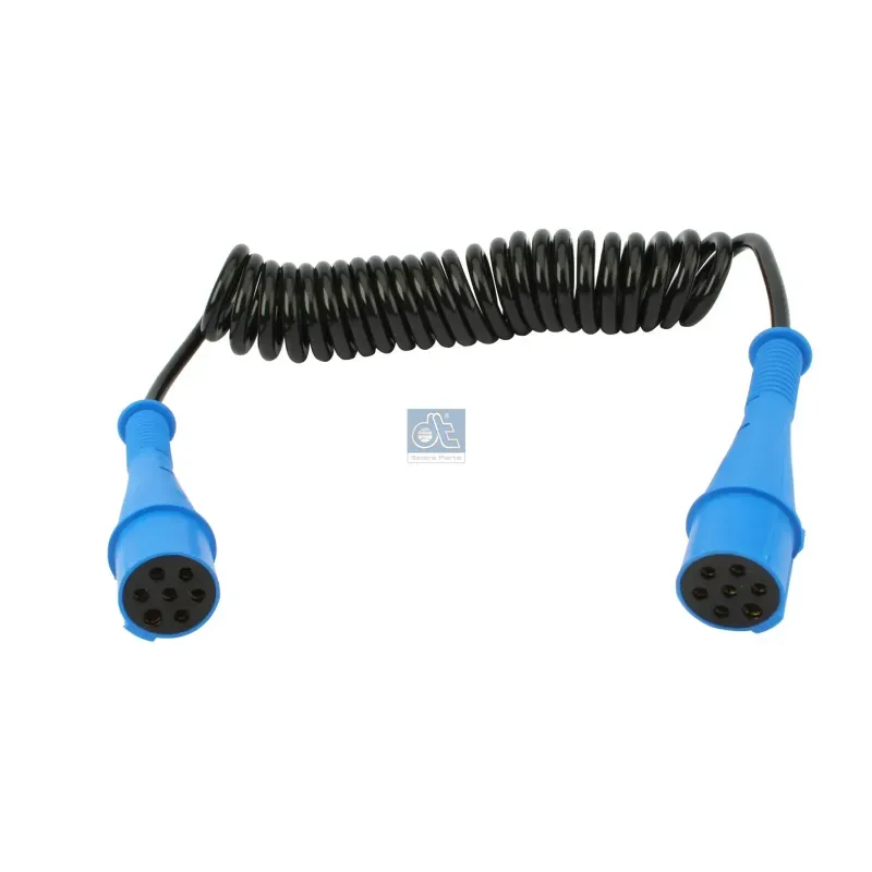 Cordon électrique, 24 V, L: 4,5 m, ISO 1185, 7 poles pour DAF XF, XG - Mack Mid-Liner - MAN F 7/8/9, G/M/F 90