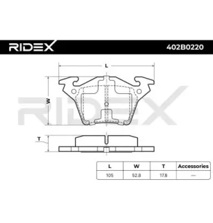 Plaquettes de frein pour MERCEDES-BENZ- 0004214210, 0034200220, A0004214210 A0034200220