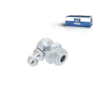 Graisseur, M10 x 1, α: 90 °, DIN 71412 C Pour MAN Chassis, CLA, D-engines, E-engines, F 7/8/9, G/M/F 90, Lion's, L/M/F/E 2000.