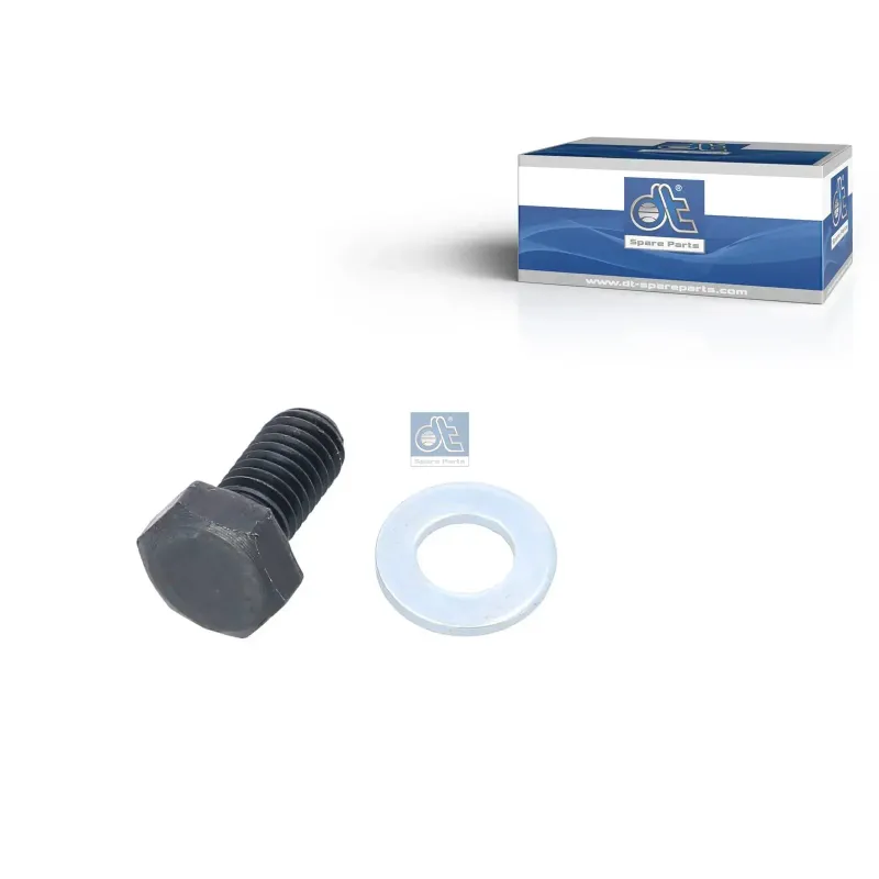 Vis avec rondelle, M8, L: 16 mm, 8.8 Pour Renault Kerax, Magnum, Mascott, Midlum, PremiumVolvo FE, FL, VM, F, N - 7400946440.