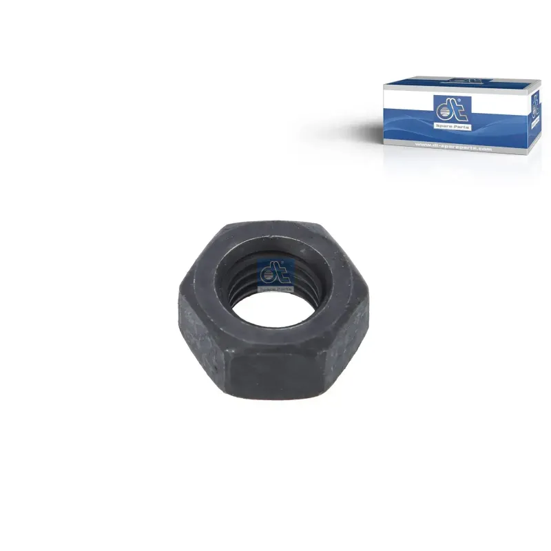 Ecrou, M12, SW: 19, 10 Pour Mack Mid-Liner - Renault G/Manager, Kerax, Magnum, Mascott, Maxity, Maxter, Messenger.