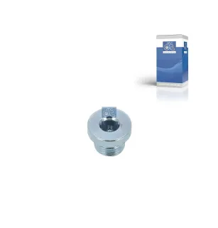 Bouchon de fermeture, M10 x 1 Pour Renault G/Manager, Kerax, Magnum, Midliner, C/CBH/CLM/CLR, Premium - Volvo B6.