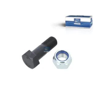 Boulon avec ecrou, M16 x 1,5, L: 45 mm, 10.9 pour MAN Chassis, F 7/8/9, G/M/F 90, L/M/F/E 2000, S-Busse, Sonstige Busse