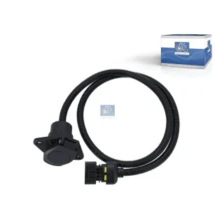 Cable adaptateur, 24 V, L: 1100 mm, ISO 1185, 7 poles Pour MAN Lion's, L/M/F/E 2000, TG-Serie - Neoplan Neoplan