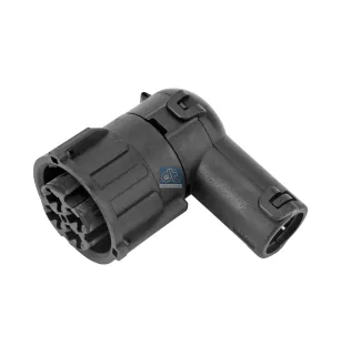 Boîtier de fiche, DIN 72585, 4 poles Pour MAN Chassis, CLA, D-engines, F 7/8/9, G/M/F 90, Lion's, L/M/F/E 2000, N-Busse