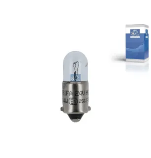 Ampoule, 24 V, T4W, HD, 4 W, BA9s Pour Mack Mid-Liner - MAN Chassis, CLA, F 7/8/9, G/M/F 90, Lion's, L/M/F/E 2000, N-Busse