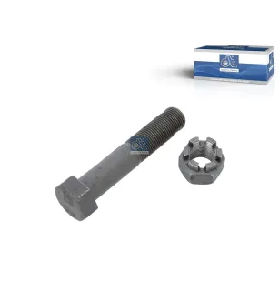Boulon avec ecrou, M18 x 1,5, L: 90 mm, 10.9, SL pour Mercedes-Benz OM 300 - (L-Serie), Bus O 300, SK-Series (OM 400)