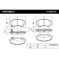 Plaquettes de frein pour HYUNDAI, HYUNDAI (BEIJING), KIA, KIA (DYK) OSCA- 22309