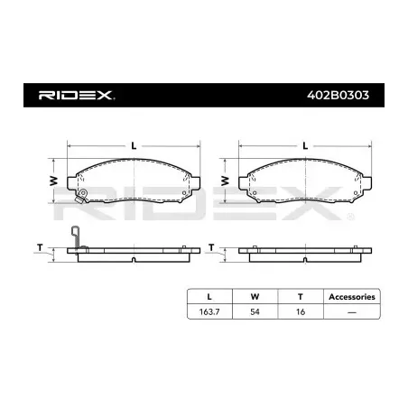 Plaquettes de frein pour NISSAN, SUZUKI- 5521082Z00, 5521082200 5521082Z20