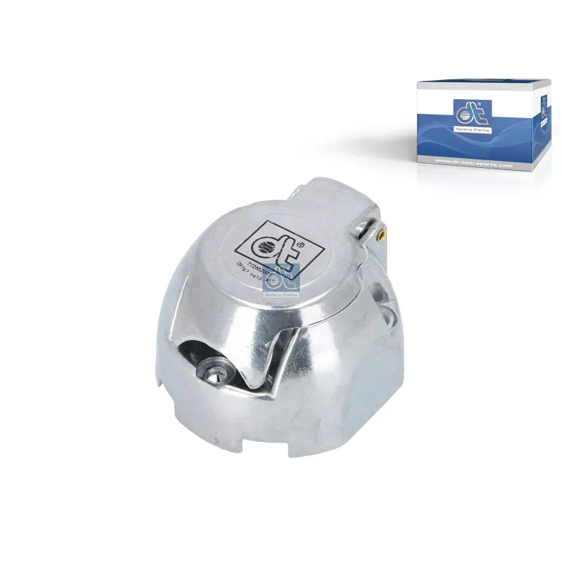Prise, aluminium, 12 V, ISO 1724 Pour Mack Mid-Liner - Renault C-Serie, D-Serie, G / Manager, K-Serie, Kerax, Magnum, Maxity Prise, aluminium, 12 V, ISO 1724 Pour Mack Mid-Liner - Renault C-Serie, D-Serie, G / Manager, K-Serie, Kerax, Magnum, Maxity