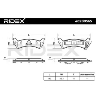 Plaquettes de frein pour JEEP- 04796344, 04883717AA, 4796344 4883717AA