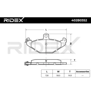 Plaquettes de frein pour CHRYSLER, LOTUS, OPEL, RENAULT, VAUXHALL- 9199059 93184618