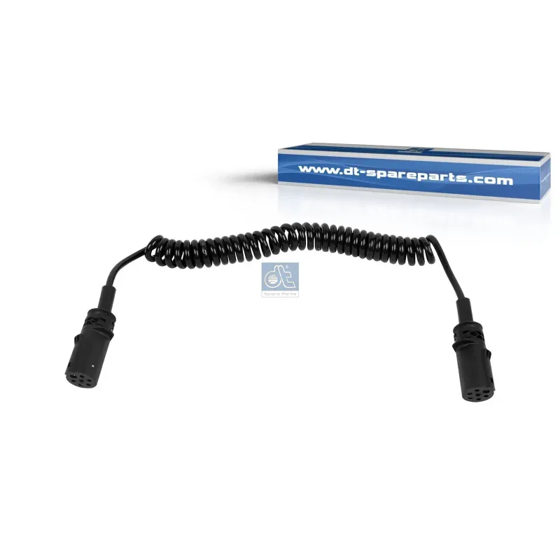 Cordon électrique, 24 V, L: 3,5 m, ISO 1185, 7 poles Pour Mack Mid-Liner - Renault C-Serie, D-Serie, G / Manager, K-Serie, Kerax