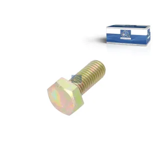 Vis, M10, SW: 17, L: 25 mm, 8.8, DIN 933 Pour Mercedes-Benz Actros 1, Actros 2, Actros 3, Actros 4, Antos, Atego 1, Atego 2