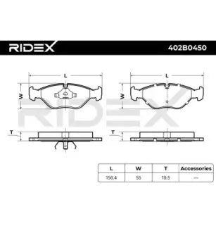 Plaquettes de frein pour SAAB- 4839700, 5055769, 8968976, 8993719 8993768