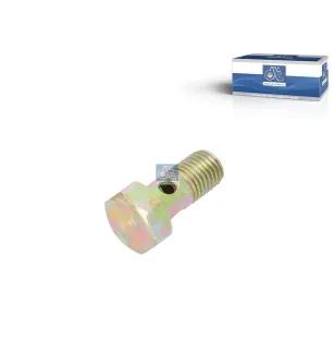 Vis banjo, M8 x 1, LTh: 8,5 mm, L: 17 mm Pour MAN Chassis, F 7/8/9, G/M/F 90, Lion's, L/M/F/E 2000, N-Busse, S-Busse